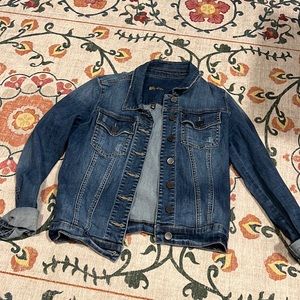 KUT from the kloth jean jacket (helena jacket)